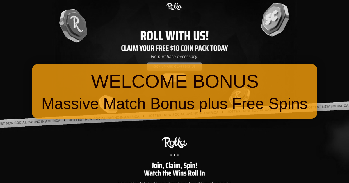 Rolla Casino banner